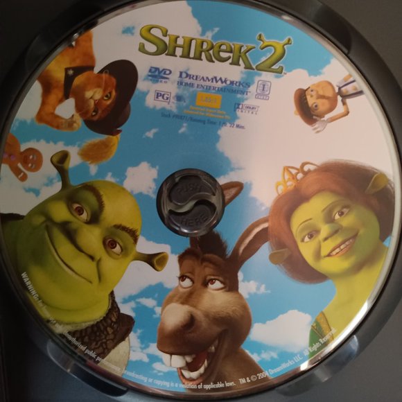 SHREK 2 KIDS DVD MOVIE - Picture 3 of 3